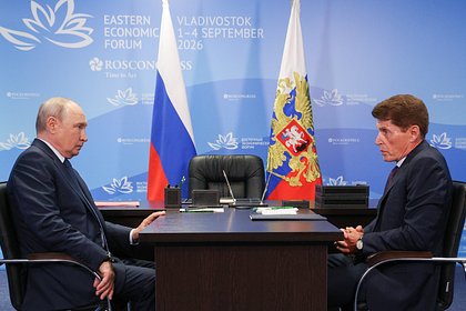 Путин встретился с главой Приморья