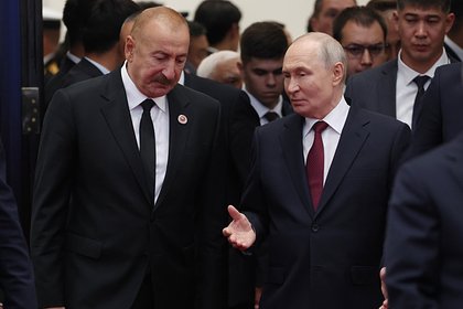 К разговору Путина и Алиева присоединился еще один президент