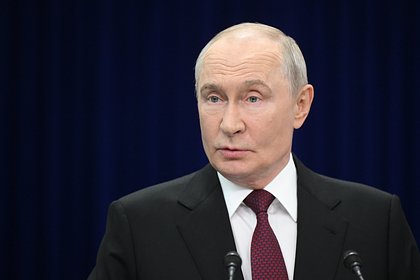 Путин заявил о наращивании темпов наступления ВС России в зоне СВО