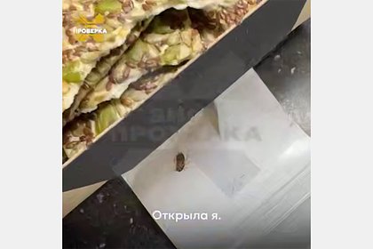 Россиянка сняла на видео находку в хлебцах из «ВкусВилла» и «поблагодарила» магазин