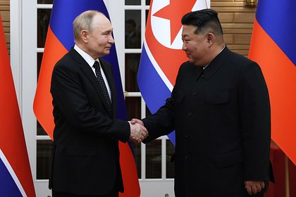 Путин поздравил Ким Чен Ына с 78-й годовщиной образования КНДР