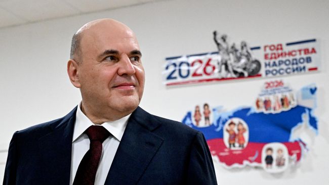 Мишустин задал ученикам задачу по математике в домодедовской школе