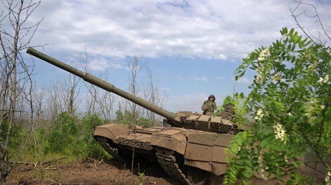 Танкисты "Севера" ликвидировали боевиков ВСУ в Харьковской области