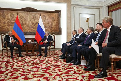 Путин не согласился с Пашиняном по одному вопросу