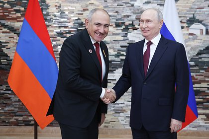 Пашинян на встрече с Путиным сделал заявление о будущем отношений России и Армении