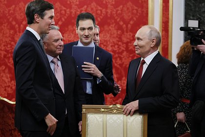 В России объяснили отсутствие подробностей о встрече Путина с посланниками Трампа