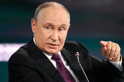 Путин назвал вбросами слухи о заморозке банковских вкладов