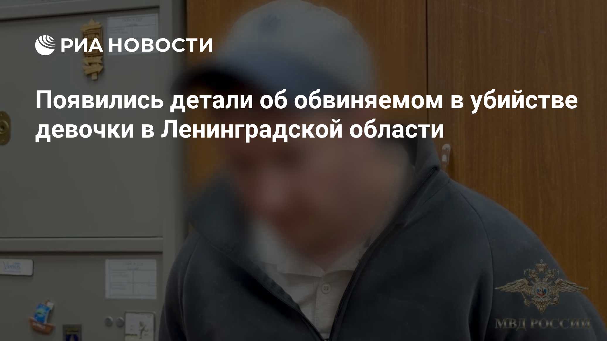 Появились детали об обвиняемом в убийстве девочки в Ленинградской области