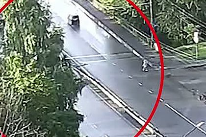 Последние секунды жизни сбитой на трассе российской пенсионерки попали на видео